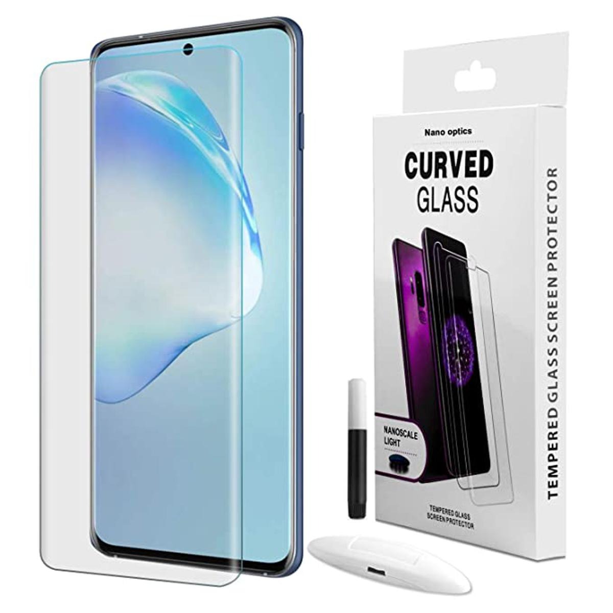 For Xiaomi 12 Pro Curved UV tempered glass protector full Cover HD Transparent